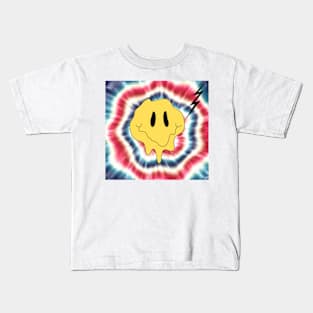 80s Trippy Design Kids T-Shirt